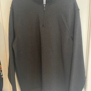 OLD NAVY Men's Black Quarter-Zip Sweater Sz L